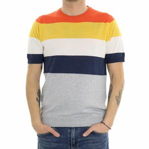 MAGLIA RIGHE GRIGIO